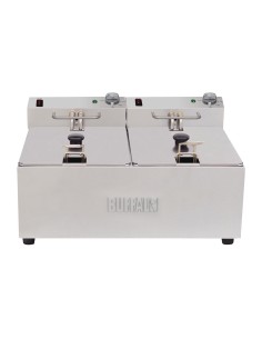 Friteuse double Buffalo 2x5L 2x2,8kW - inox