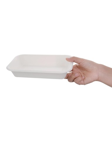 Barquettes compostables en bagasse 680 ml - Lot de 50