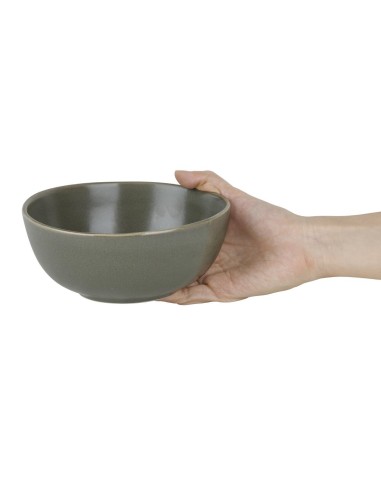 Bols profonds Olympia Build A Bowl verts 150mm - lot de 6