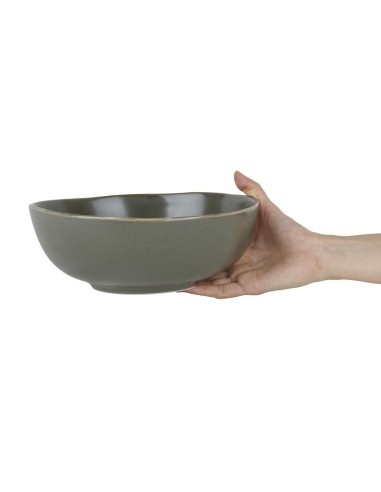 Bols profonds verts Olympia 225 mm - Lot de 4