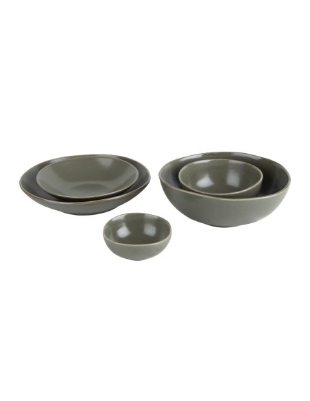 Bols profonds Olympia Build A Bowl verts 150mm - lot de 6