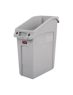 Conteneur sous-comptoir Slim Jim Rubbermaid 49L gris