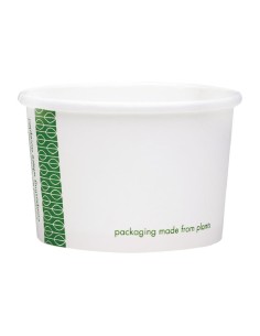 Pots alimentaires compostables Vegware 110 ml - lot 1000