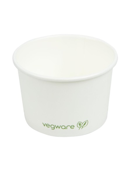Pots alimentaires compostables Vegware 110 ml - lot 1000