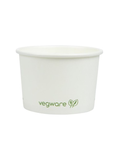 Pots alimentaires compostables Vegware 110 ml - lot 1000