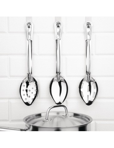 Cuillère de service pleine Nisbets Essentials 285mm - inox