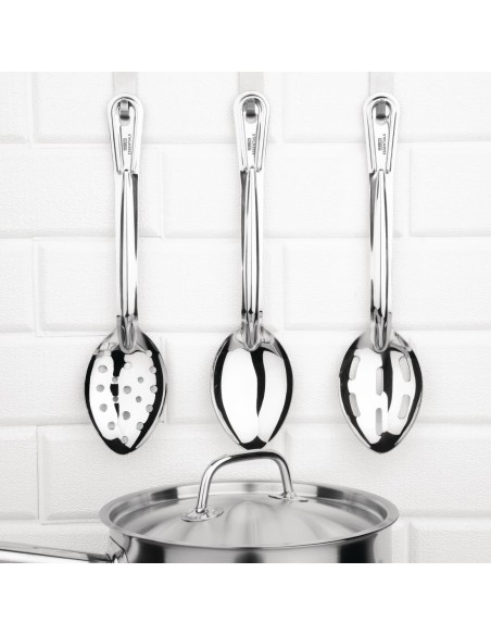 Cuillère de service pleine Nisbets Essentials 285mm - inox