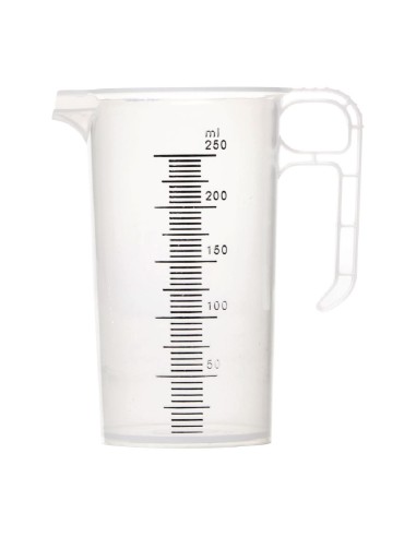 Pichet mesureur 250 ml Pro-Measures - Polypropylène alimentaire