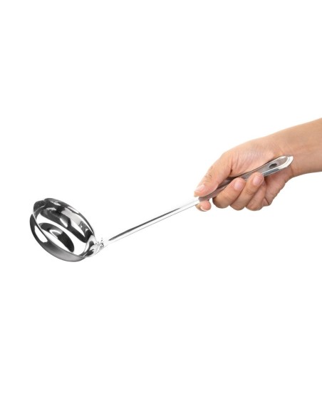 Louche inox Nisbets Essentials 29 cm - 0,12 L