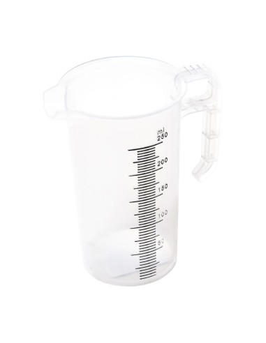 Pichet mesureur 250 ml Pro-Measures - Polypropylène alimentaire