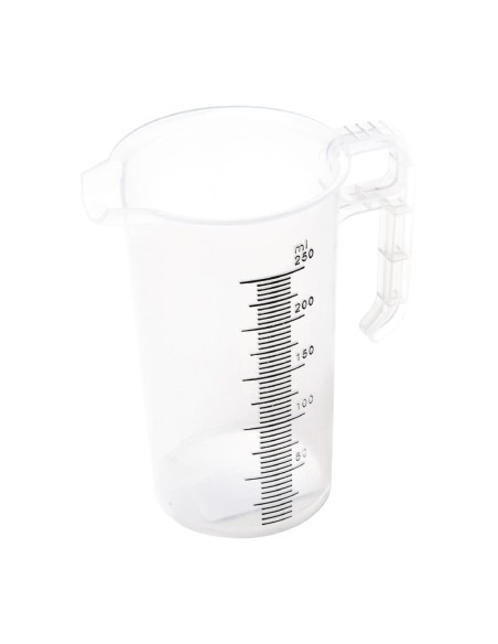 Pichet mesureur 250 ml Pro-Measures - Polypropylène alimentaire