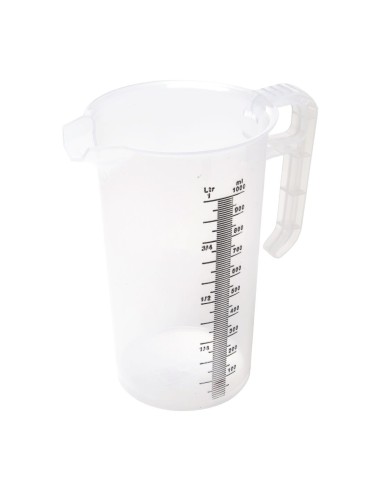 Pichet mesureur 1L en polypropylène - Pro-Measures