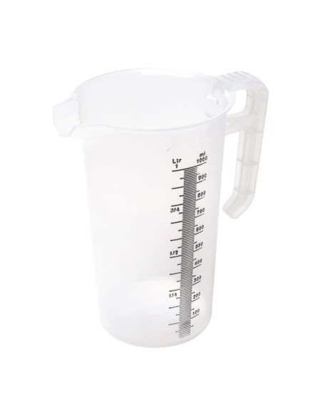 Pichet mesureur 1L en polypropylène - Pro-Measures