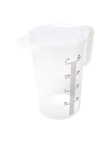 Pichet mesureur 2L Pro-Measures - Polypropylène alimentaire