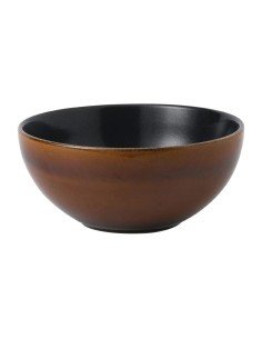 Bols à nouilles Churchill Nourish Cinnamon Brown 183 mm - lot de 6
