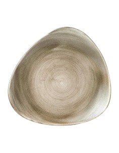 Assiettes triangulaires Churchill Stonecast 254 mm - lot de 12