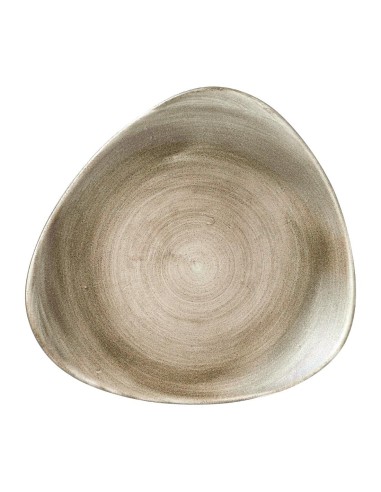 Assiettes triangulaires Churchill Stonecast 254 mm - lot de 12