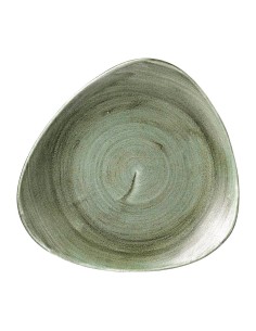 Assiettes triangulaires Churchill Stonecast 254mm - lot de 12