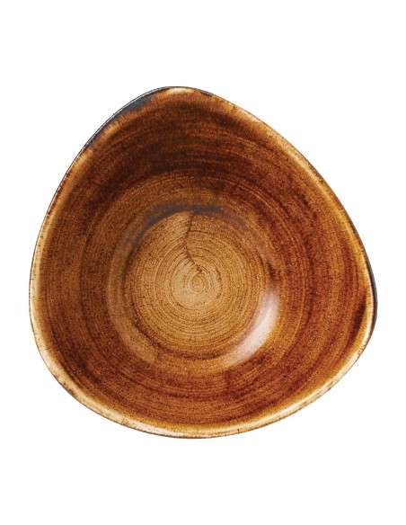 Bols triangulaires Churchill Stonecast Lotus 178mm - lot de 12