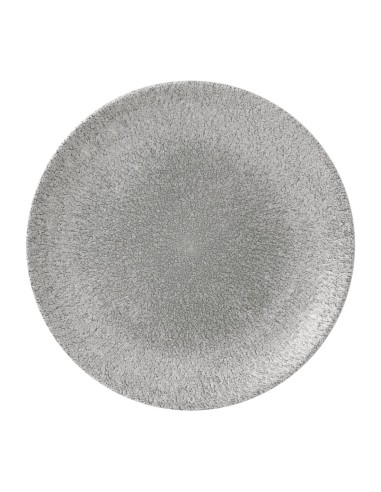 Assiettes Churchill Raku Evolve Jasper Grey 260mm lot de 12