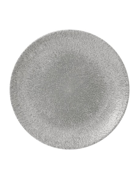 Assiettes Churchill Raku Evolve Jasper Grey 260mm lot de 12