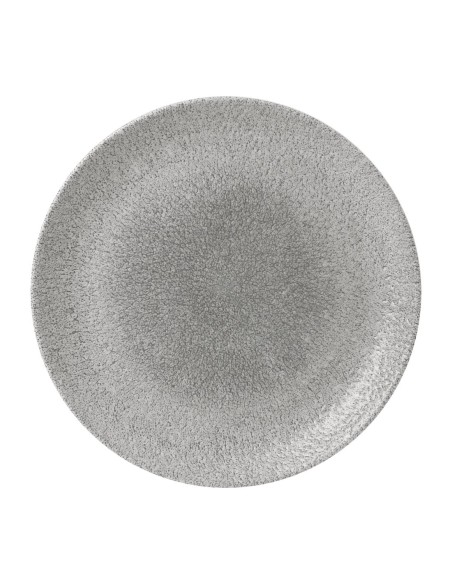 Assiettes rondes Churchill Jasper Grey 288mm - Lot de 12