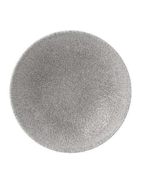 Assiettes Churchill Raku Jasper Grey 165 mm - lot de 12