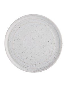 Assiettes plates Olympia Cavolo blanc moucheté 220mm - lot de 6