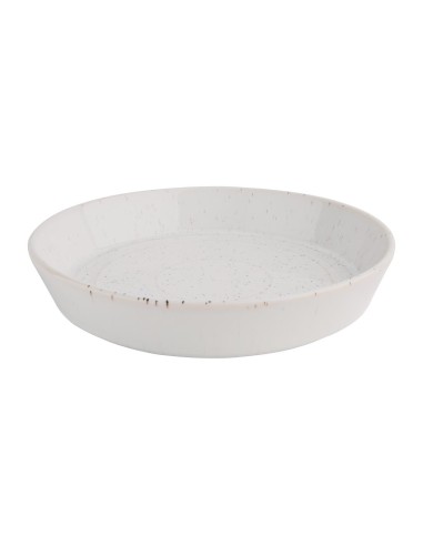 Bols plats blancs Olympia Cavolo 220 mm - lot de 4