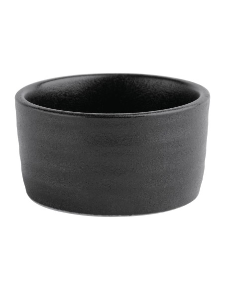 Pots à sauce Olympia Cavolo noirs 67mm - lot de 12