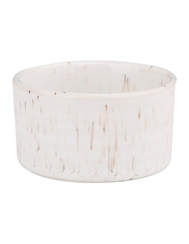 Pots à sauce Olympia Cavolo blanc moucheté 67 mm - lot de 12