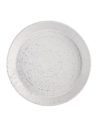 Bols plats blancs Olympia Cavolo 220 mm - lot de 4