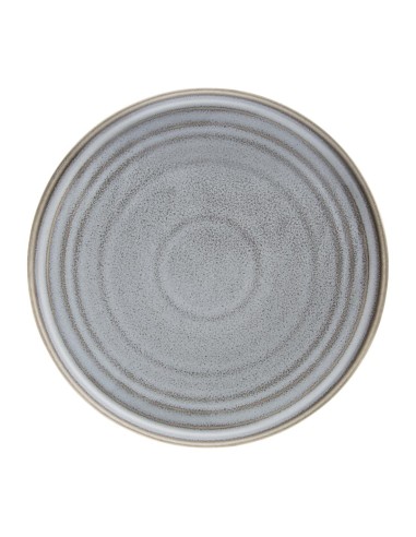 Assiettes plates Olympia Cavolo anthracite 270 mm - lot de 4