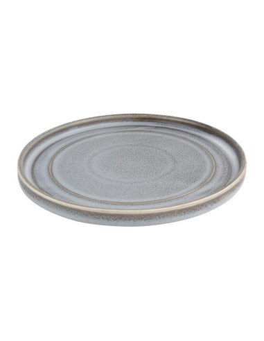 Assiettes plates Olympia Cavolo 220 mm gris - lot de 6