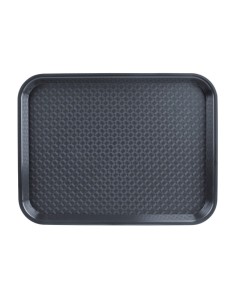 Plateau self-service Olympia Kristallon anthracite 340x450 mm