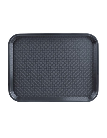Plateau self-service Olympia Kristallon anthracite 340x450 mm