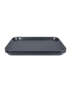Plateau self-service Olympia Kristallon anthracite 275x353 mm 2