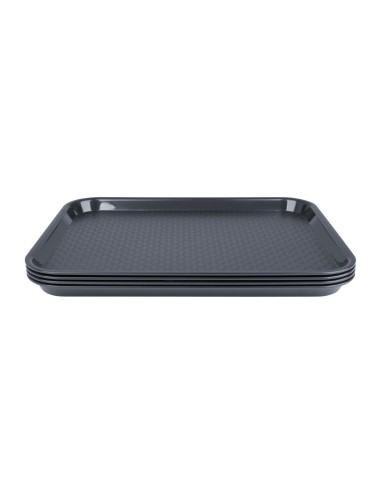 Plateau self-service Olympia Kristallon anthracite 275x353 mm