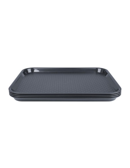 Plateau self-service Olympia Kristallon anthracite 275x353 mm