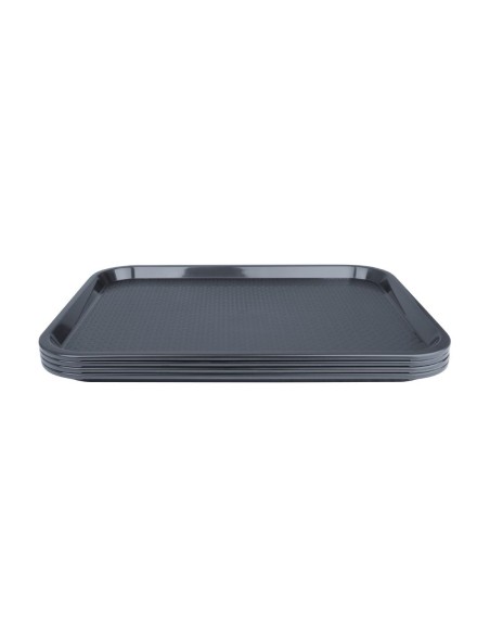 Plateau self-service Olympia Kristallon anthracite 305 x 415 mm