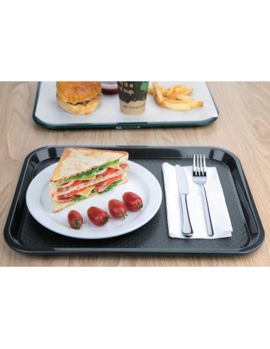 Plateau self-service Olympia Kristallon anthracite 305 x 415 mm