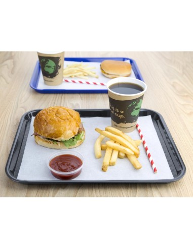 Plateau self-service Olympia Kristallon anthracite 275x353 mm