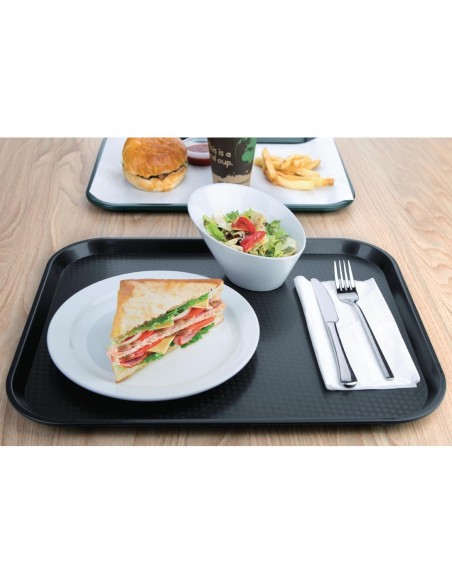 Plateau self-service Olympia Kristallon anthracite 340x450 mm
