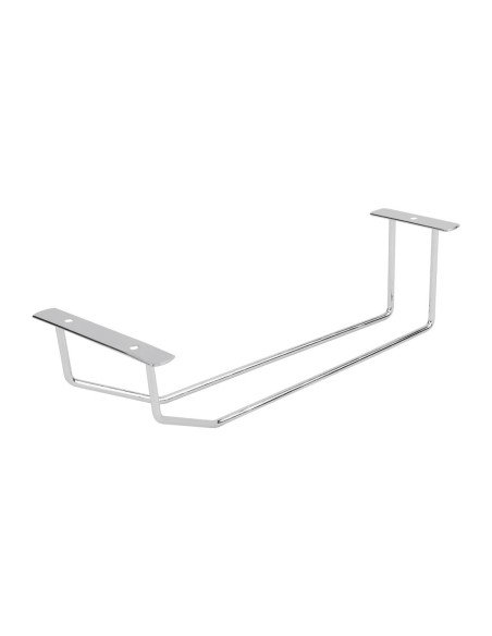 Support verre à pied Olympia 254mm - Chrome élégant