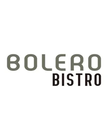 Tabourets bas en acier noirs Bolero Bistro (lot de 4)