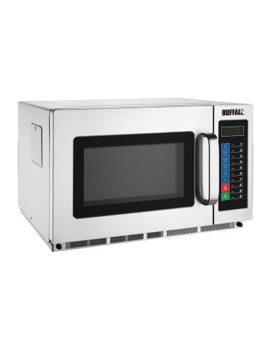 Micro-ondes professionnel Buffalo 34L 1800W - inox