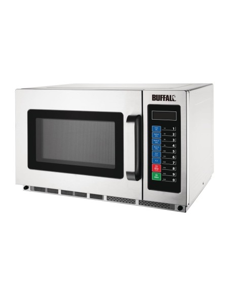 Micro-ondes professionnel Buffalo 34L 1800W - inox