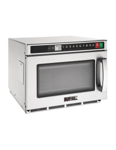 Micro-ondes professionnel Buffalo 17L 1800W - compact programmable