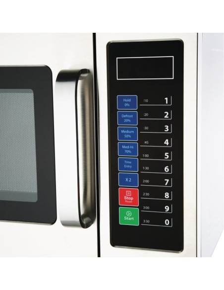 Micro-ondes professionnel Buffalo 34L 1800W - inox