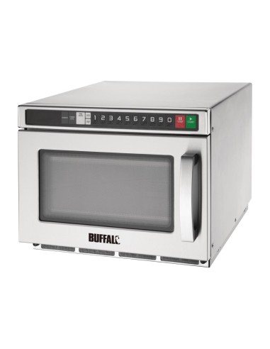 Micro-ondes professionnel Buffalo 17L 1800W - compact programmable
